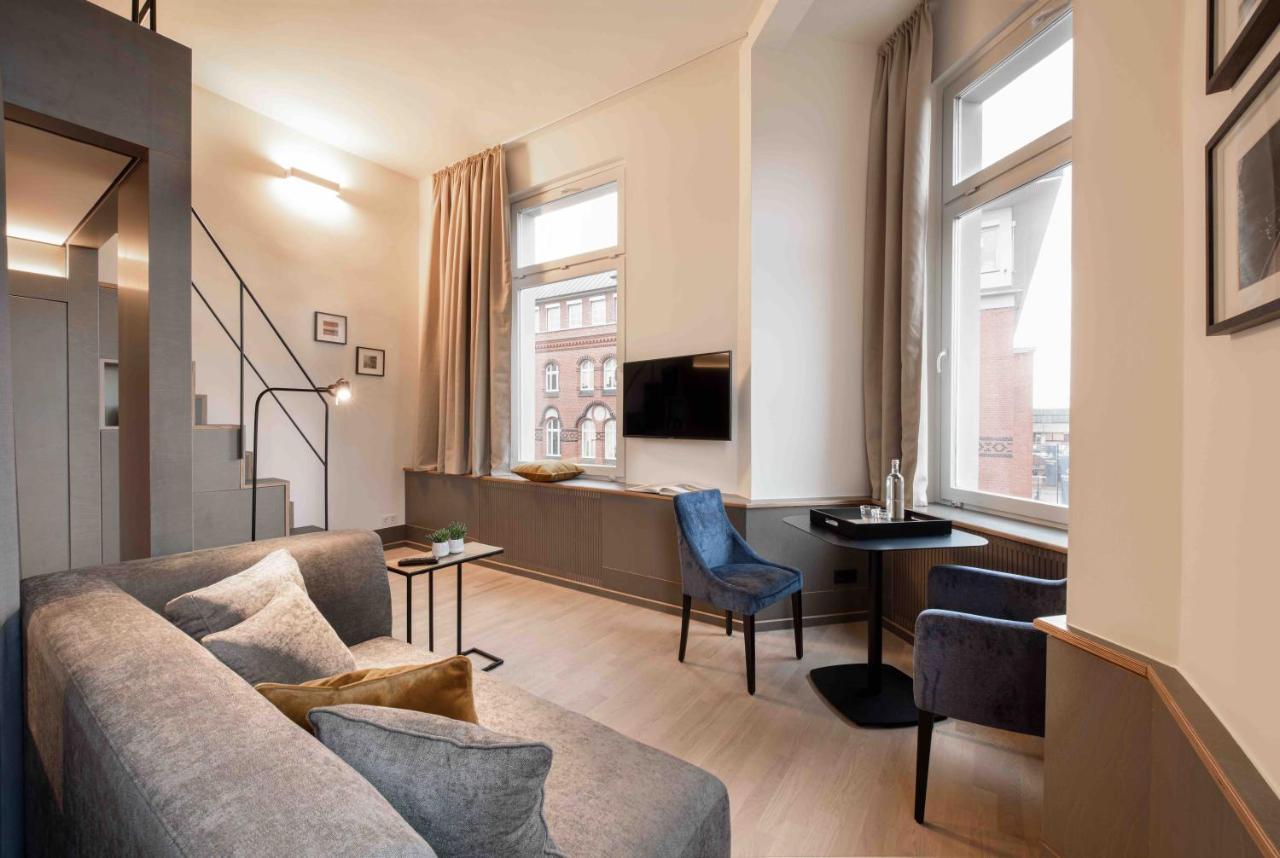 Oberdeck Studio Apartments - Adults Only Hamburg Exterior photo
