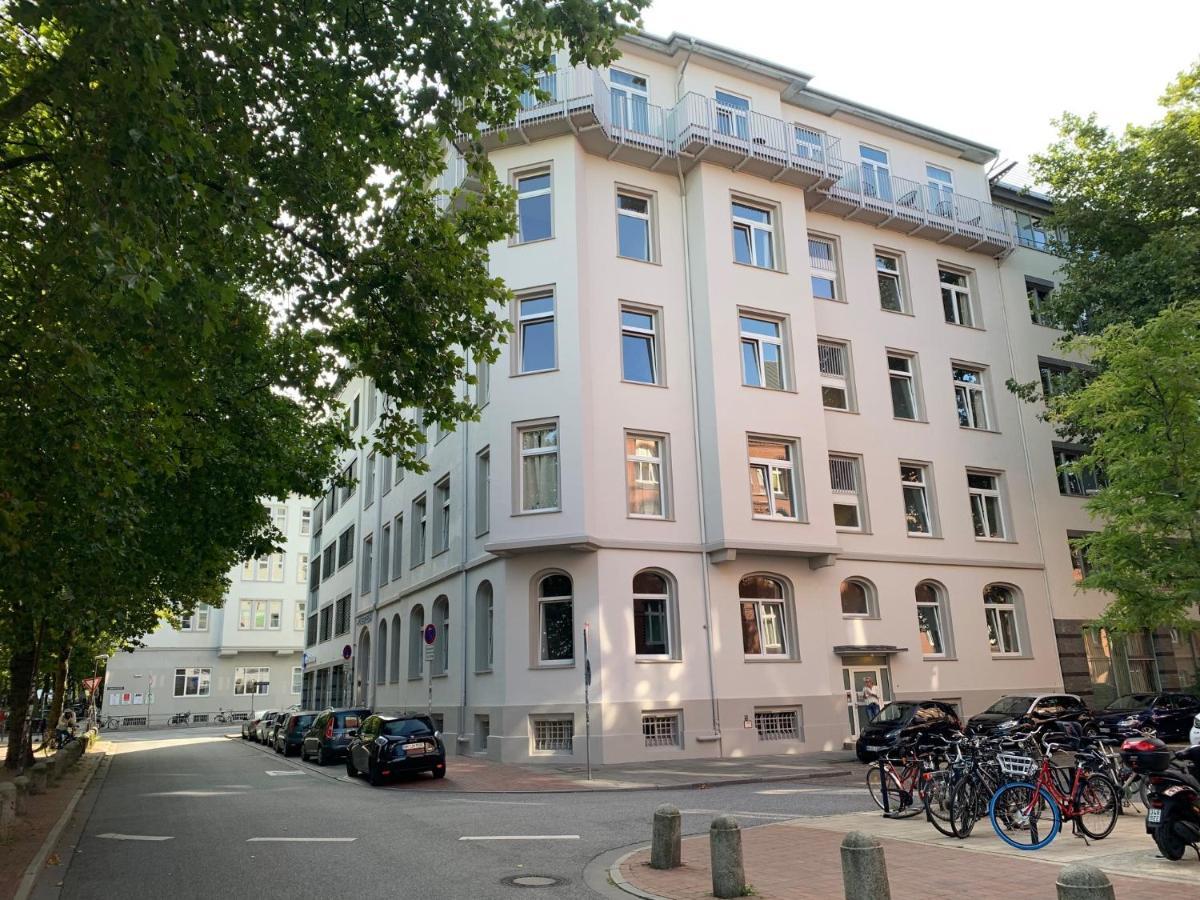 Oberdeck Studio Apartments - Adults Only Hamburg Exterior photo The building of the Institute of European History in Frankfurt am Main